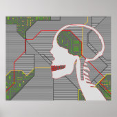 Graumöwe Poster (Vorne)