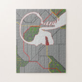 Graumöwe Puzzle (Vertikal)