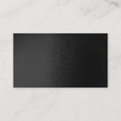 Graumuster Beruflich Einfache Moderne Schlicht Visitenkarte (Rückseite)