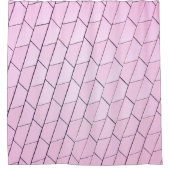 Graumuster Duschvorhang (Vorderseite)