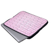 Graumuster Laptopschutzhülle (Vorne Knopf)