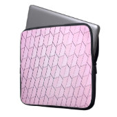 Graumuster Laptopschutzhülle (Vorderseite Links)
