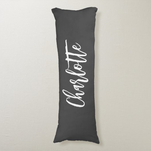 Graunamenskript Seitenschläferkissen (Vorderseite Vertikal)