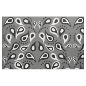 Graupaisley Stoff (Fat Quarter (45,7 x 55,9 cm))