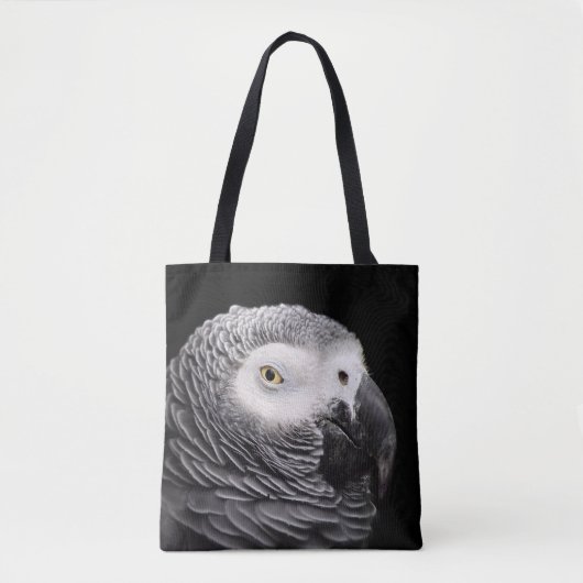 Graupapagei Tasche (Vorderseite)