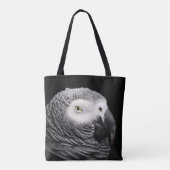 Graupapagei Tasche (Rückseite)
