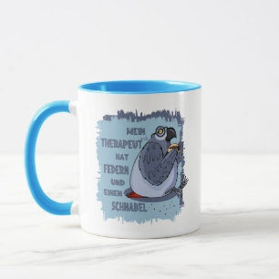 Graupapagei Therapeut - Lustige Geschenk Tasse
