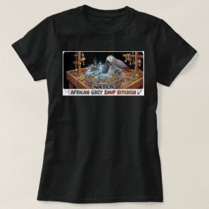 Grauparrot-Suppenküche T-Shirt
