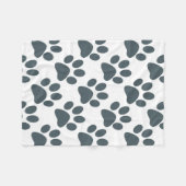 Graupaw Print Fleecedecke (Vorderseite (Horizontal))
