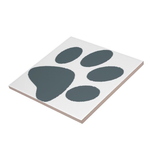 Graupaw Print Fliese (Seite)
