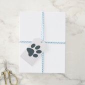 Graupaw Print Geschenkanhänger (Mit Garn)