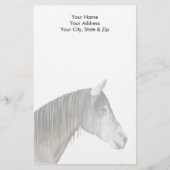 Graupferd Briefpapier (Vorderseite)