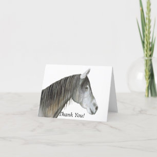 Graupferd Dankeskarte