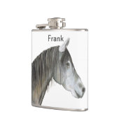 Graupferd Flachmann (Links)