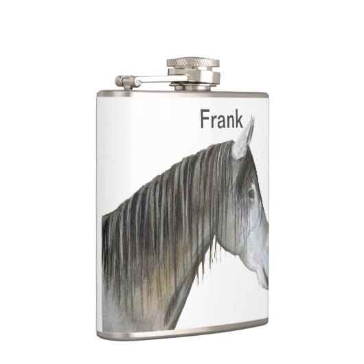 Graupferd Flachmann (Rechts)