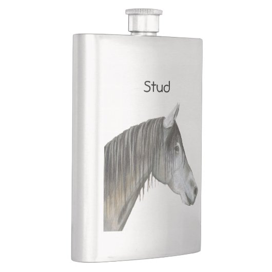 Graupferd Flachmann (Rechts)