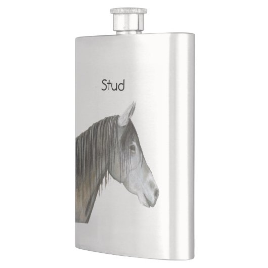 Graupferd Flachmann (Links)