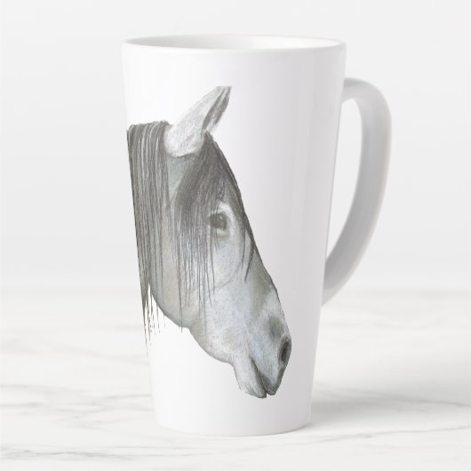 Graupferd Milchtasse (Rechte Ecke)