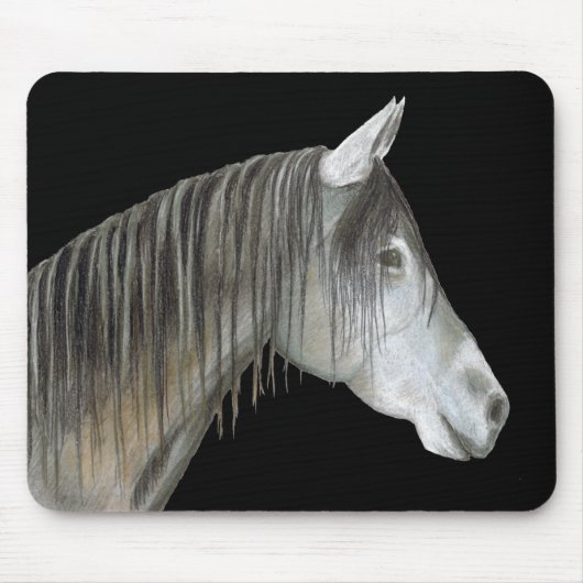 Graupferd Mousepad (Vorne)