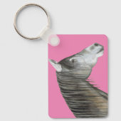 Graupferd Schlüsselanhänger (Vorderseite)