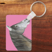 Graupferd Schlüsselanhänger (Rückseite)