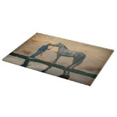 Graupferd und Gräuel OTTB Cutting Board Schneidebrett (Ecke)