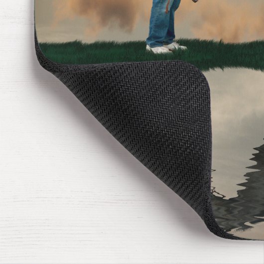 Graupferd und Gräuel OTTB-Mauspad Mousepad (Ecke)