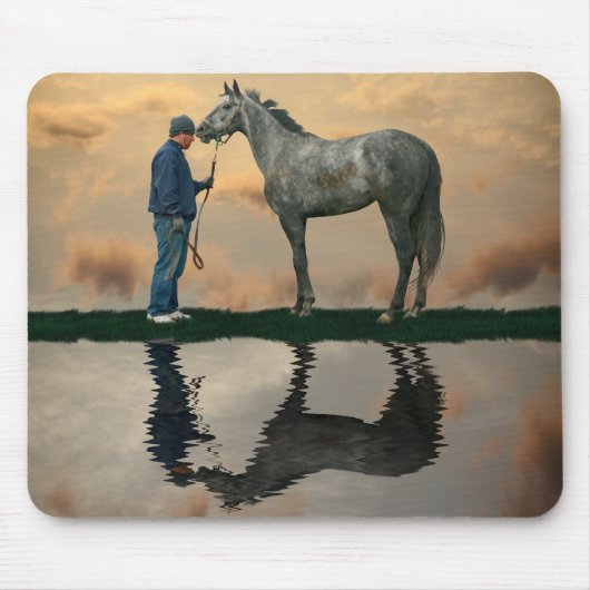 Graupferd und Gräuel OTTB-Mauspad Mousepad (Vorne)