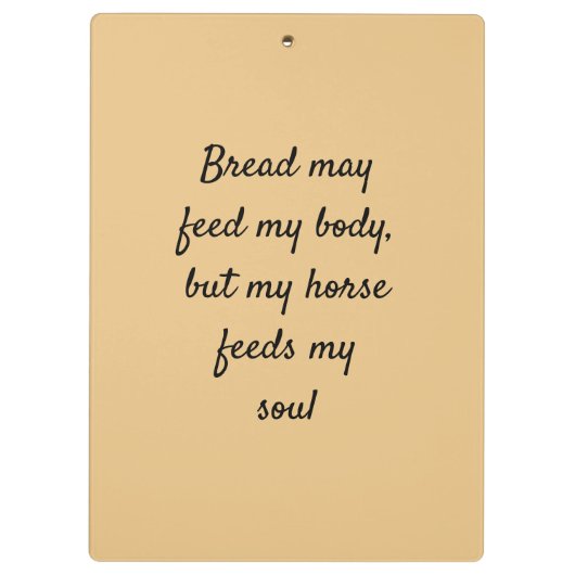 Graupferd und Graupappe OTTB Klemmbrett (Rückseite)