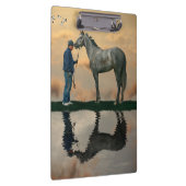 Graupferd und Graupappe OTTB Klemmbrett (Rechts)