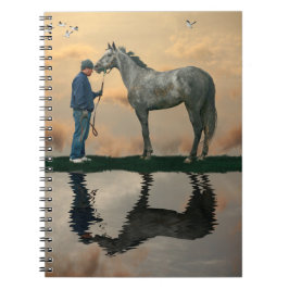 Graupferd und Graupferd OTTB SpiralNotebook Notizblock