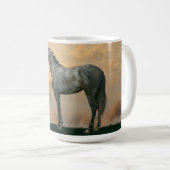 Graupferd und Groom OTTB Tasse (VorderseiteRechts)