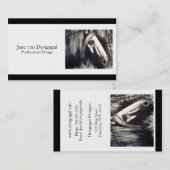 Graupferd Visitenkarte (Vorne/Hinten)