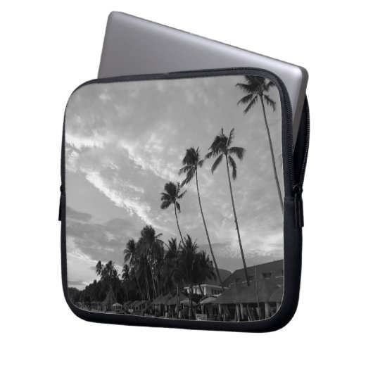 Grauplams Laptopschutzhülle (Vorderseite Links)