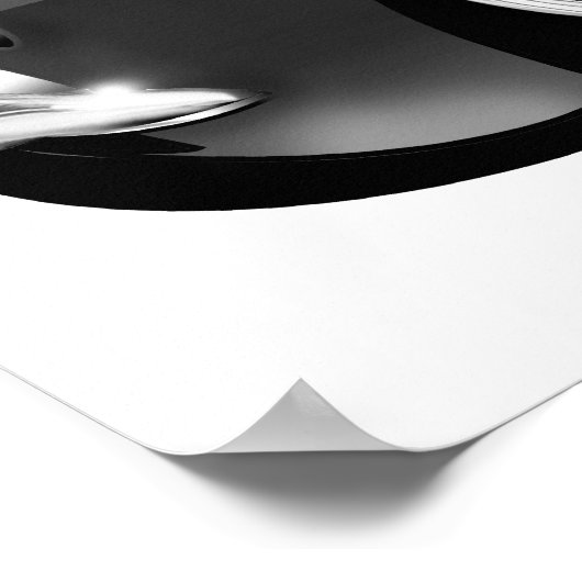 Grauposter Poster (Ecke)