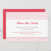 Graupunkt & Korallenpolka Save the Date (Vorne/Hinten)