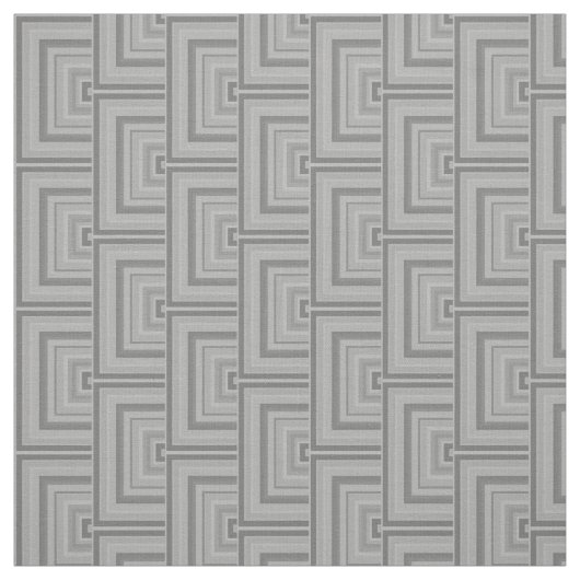 Grauquadratische Waage Stoff (Muster)