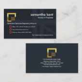 Graureflex-Bauarbeiten Visitenkarte (Vorne/Hinten)