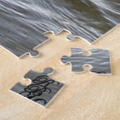 Graureiher am Wasser Puzzle (Seite)