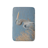 Graureiher-Bad-Matte Badematte (Vorderseite Vertikal)