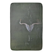 Graureiher Badematte (Vorderseite Vertikal)