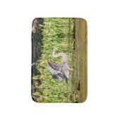 Graureiher Badematte (Vorderseite Vertikal)