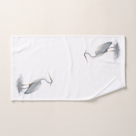 Graureiher Badhandtuch Set (Handtuch)