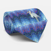 Graureiher Bargello Krawatte (Gerollt)