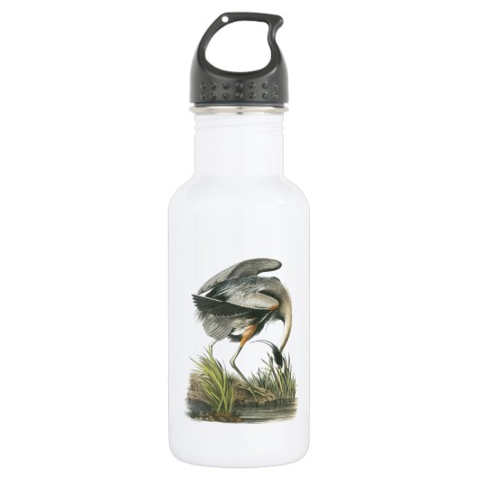 Graureiher durch Audubon Trinkflasche (Vorderseite)