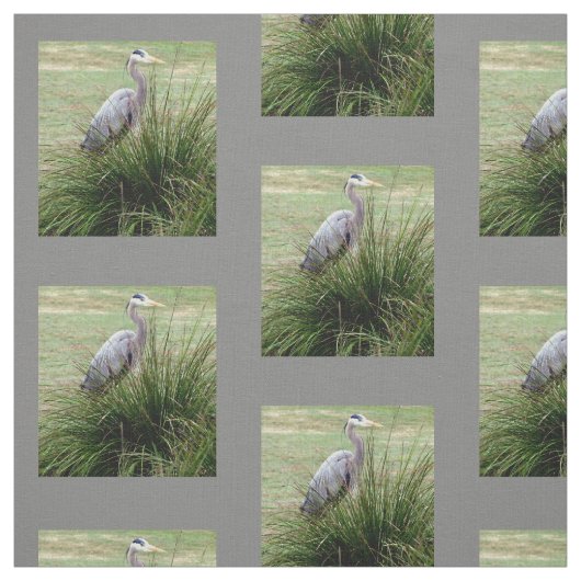 Graureiher - Garten Stoff (Muster)