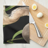 Graureiher Handtuch (Viertel Falte)