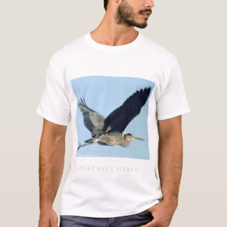 Graureiher im Flug T-Shirt