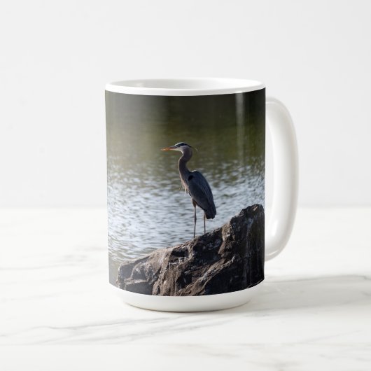 Graureiher kaffeetasse (VorderseiteRechts)