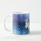 Graureiher Kaffeetasse (Links)